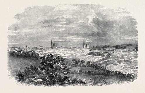 SURFACE WORKS OF THE GREAT WHEAL VOR TIN MINE, CORNWALL