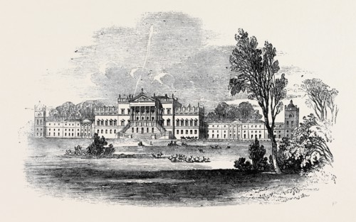 WENTWORTH HOUSE, THE SEAT OF THE LATE EARL FITZWILLIAM