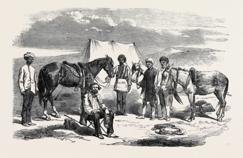ARABS FOR THE SUPPLY OF THE CAMP OF THE PERSIAN FORCE