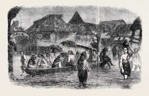 "OUR STREET" AT MANILLA DURING A FLOOD