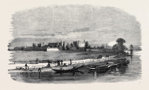 THE MUTINY IN INDIA: FORT WILLIAM, CALCUTTA