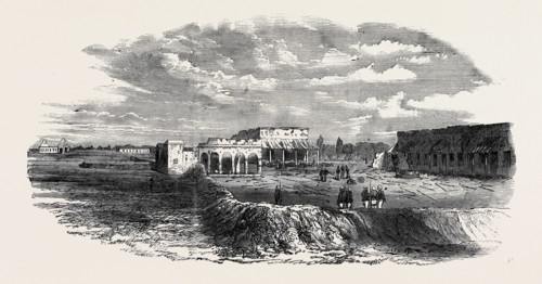 THE MUTINY IN INDIA: THE INTRENCHMENTS AT CAWNPORE