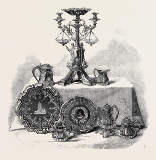 PLATE PRESENTED TO HENRY WORKMAN, ESQ., OF EVESHAM