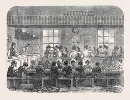 FISHER'S PATENT LABEL MANUFACTORY, BOSTON.