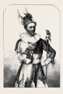 MR. COMPTON, OF THE THEATRE ROYAL HAYMARKET, AS "TOUCHSTONE."