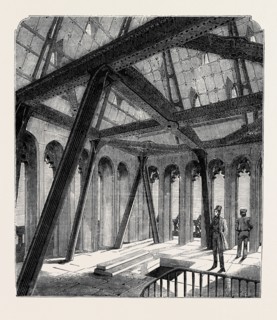 BELFRY IN THE CLOCK TOWER OF THE NEW HOUSES OF PARLIAMENT