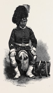 PRIVATE HUMPHREY WILSON, OF THE 78TH HIGHLANDERS