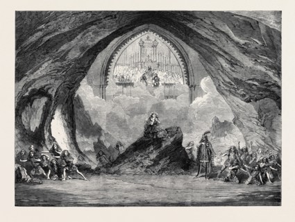 THE LAST SCENE FROM THE NEW OPERA OF "SATANELLA," AT COVENT GARDEN THEATRE