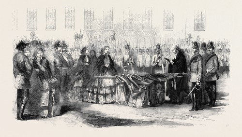 PRESENTATION OF COLOURS TO THE 14TH REGIMENT BY THE COUNTESS OF EGLINTON