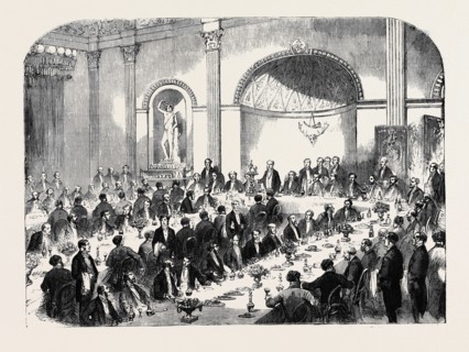 COMPLIMENTARY DINNER AT THE LONDON TAVERN TO MR. DAVIS, THE HUNTSMAN OF HER MAJESTY'S STAGHOUNDS