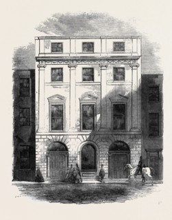 PREMISES OCCUPIED BY THE ARCHITECTURAL SOCIETIES OF LONDON, CONDUIT STREET