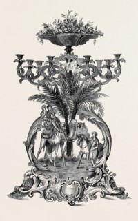 TESTIMONIAL TO SIR MOSES AND LADY MONTEFIORE BY THE SON OF THE VICEROY OF EGYPT