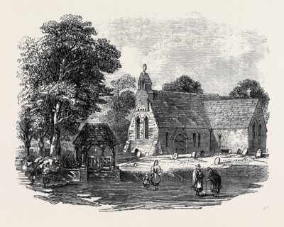 MEMORIAL CHURCH AT PENTRE VOELAS, DENBIGHSHIRE