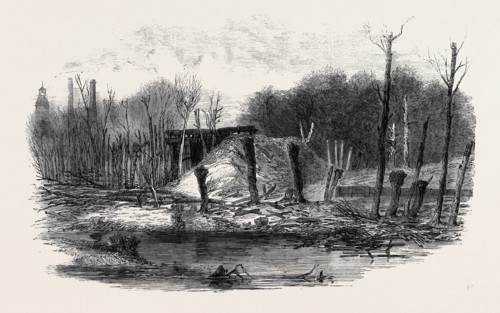 SCENE OF THE RECENT EXPLOSION IN HOUNSLOW POWDER MILLS