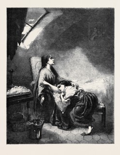 "THE LAST PRAYER" BY TASSAERT, IN THE FRENCH EXHIBITION