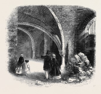 THE CRYPT UNDER LAMBE'S CHAPEL, MONKWELL STREET, LONDON, UK