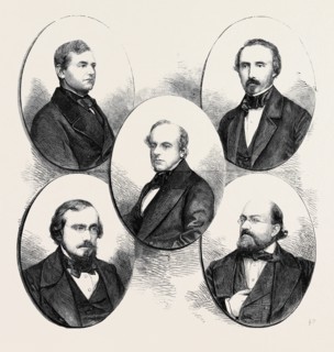 IL DUCA CASTROMEDIANO CABALLENO, SILVIO SPAVENTA, BARON CARLO POERIO, CESERE BRAICO, AVVOCATA PICA;