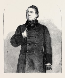 EDWIN JAMES, ESQ., M.P. FOR MARYLEBONE, FROM A PHOTOGRAPH BY JOHN WATKINS, PARLIAMENT STREET