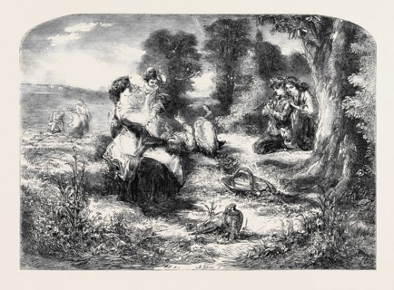 "BUTTERCUPS AND DAISIES" FROM A DESIGN BY JAMES GODWIN