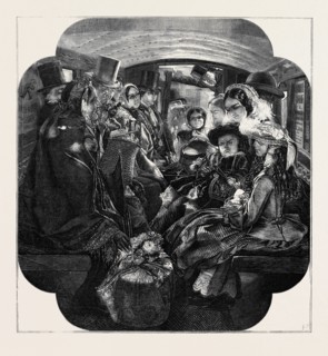"OMNIBUS LIFE IN LONDON" FROM A PICTURE BY W.M. EGLEY, IN THE BRITISH INSTITUTION