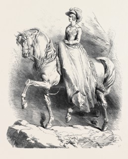 STATUETTE OF HER MAJESTY, MODELLED BY COUNT D'ORSAY