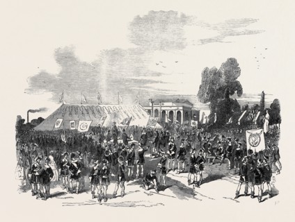 FETE OF THE ANCIENT ORDER OF FORESTERS AT THE SURREY ZOOLOGICAL GARDENS, ON MONDAY