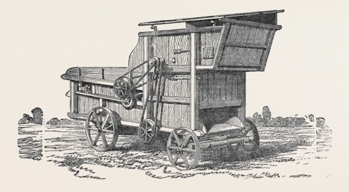 CLAYTON, SHUTTLEWORTH, AND CO.'S THRESHING MACHINE