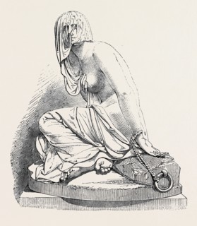 VEILED SLAVE IN A MARKET, (MILANESE SCULPTURE)