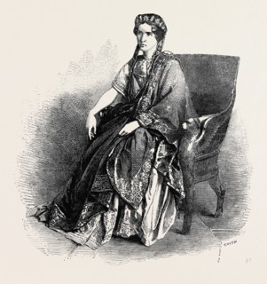 MADEMOISELLE RACHEL AS "VALERIA"