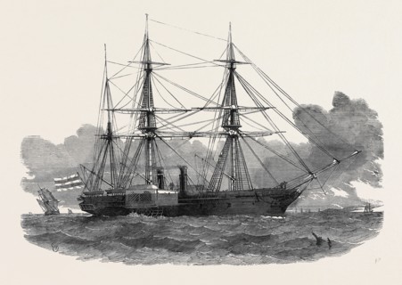 THE NEW SPANISH STEAM SHIP "YSABEL LA CATOLICA"