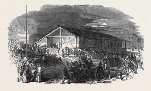 LYNCH LAW IN CALIFORNIA, SCENE OF THE FIRST EXECUTION IN SAN FRANCISCO, ON JUNE 10