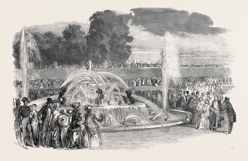 VERSAILLES, THE GRANDES EAUX, BASSIN DE LATONE