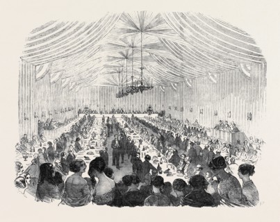 BANQUET TO ROBERT STEPHENSON, ESQ., M.P., AT BANGOR, ON WEDNESDAY