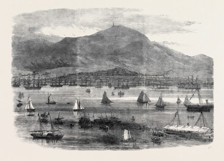 HONG KONG REGATTA: THE START FOR THE SCRATCH MATCH, 1869