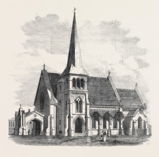 TRINITY CHURCH, RANGOON, BRITISH BURMAH, 1869