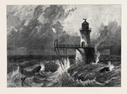 THE ROMAN ROCKS LIGHTHOUSE, SIMON'S BAY, CAPE OF GOOD HOPE, 1869