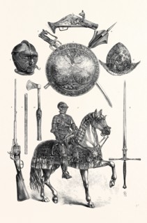 ARMS AND ARMOUR FROM THE MEYRICK COLLECTION, SOUTH KENSINGTON, LONDON, 1869, UK