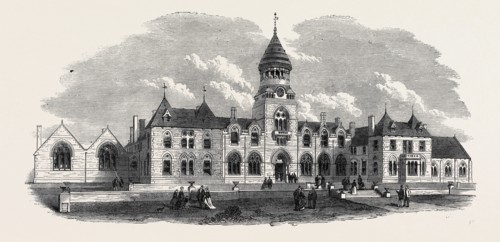 WESLEYAN METHODIST COLLEGE, HEADINGLEY, NEAR LEEDS, UK, 1869