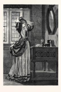 A DRAWING, BY A.C. LUXMORE, IN THE GENERAL EXHIBITION OF WATER COLOUR DRAWINGS AT THE DUDLEY