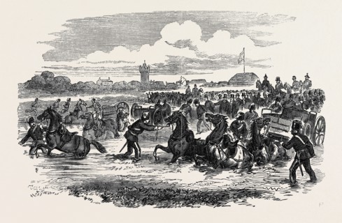 ACCIDENT AT THE PORTSMOUTH REVIEW, UK, 1869
