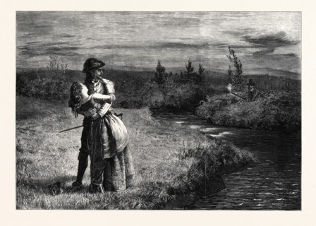 "FAIR HELEN OF KIRKCONNEL," BY J. ARCHER, IN THE EXHIBITION OF THE ROYAL ACADEMY, 1869