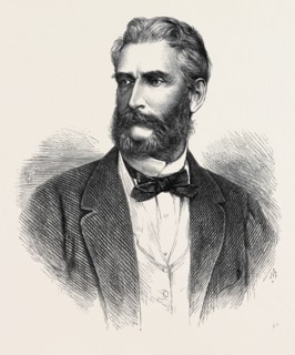 THE HON. J.R. MOTLEY, THE NEW MINISTER OF THE UNITED STATES IN GREAT BRITAIN, 1869