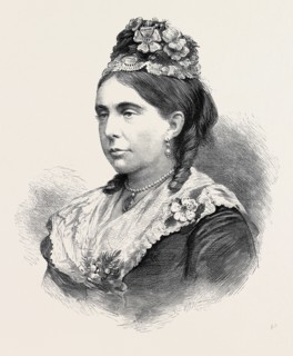 HER GRACE THE DUCHESS OF MARLBOROUGH, 1880