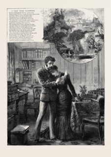 A LEAP-YEAR VALENTINE, 1880