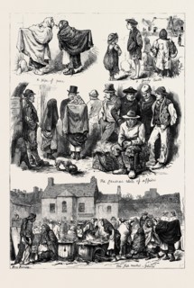 THE STATE OF IRELAND: SKETCHES IN GALWAY, 1880