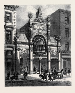 NEW ARCADE, OLD BOND STREET: EXTERIOR, LONDON, 1880