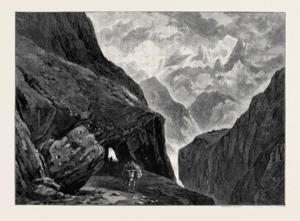 THE PASS OF ST. GOTHARD, FROM TURNER'S "LIBER STUDIORUM", 1880
