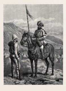 OUR TROOPS IN AFGHANISTAN: A SOWAR OF THE 10TH BENGAL LANCERS, AND A PRIVATE OF THE 9TH FOOT, 1880
