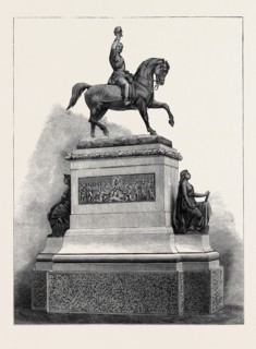STATUE OF THE LATE PRINCE CONSORT IN HOLBORN CIRCUS, 1874