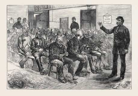 THE CLERKENWELL HOUSE OF CORRECTION: THE OAKUM SHED, 1874